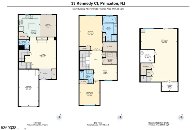 a picture of a floor plan