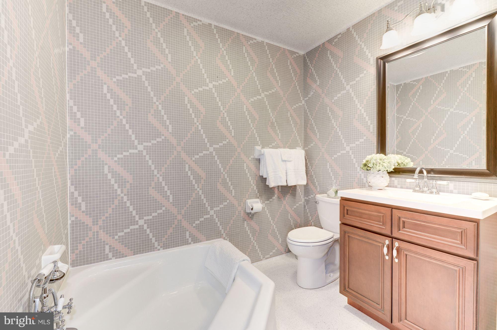 5938 Wilton Road Alexandria, VA 22310 - Photo 23 of 29 Custom Tiled Master Bath