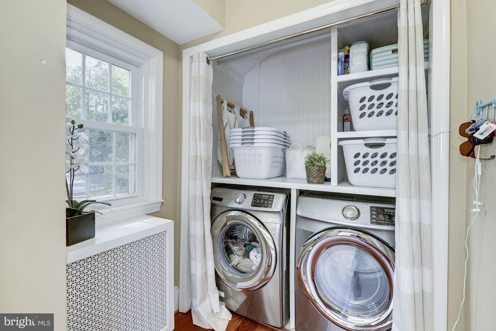 5938 Wilton Road Alexandria, VA 22310 - Photo 24 of 29 Laundry Room w/oversized washer and dryer