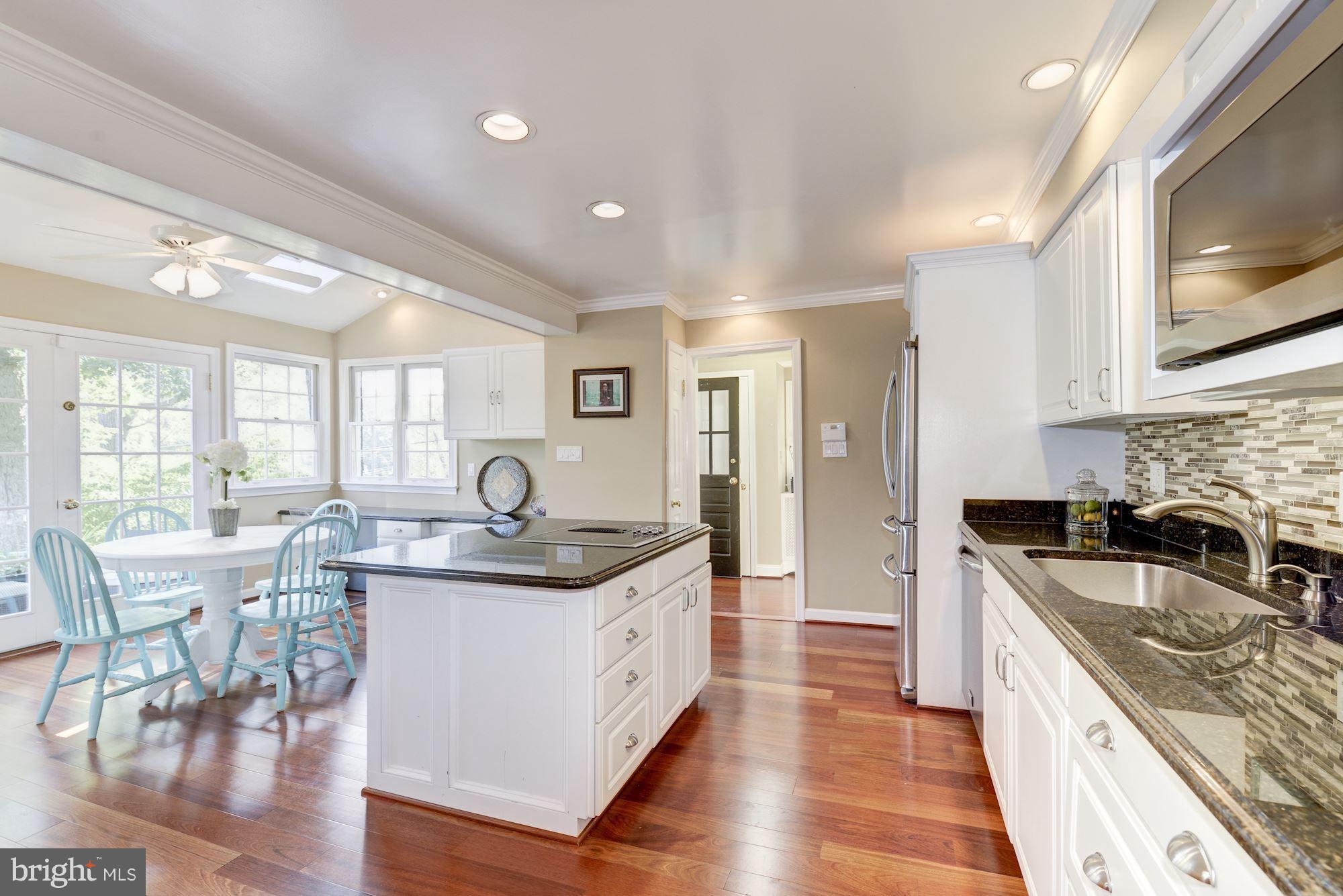 5938 Wilton Road Alexandria, VA 22310 - Photo 6 of 29 Gourmet Kitchen w/ Custom Cabinetry, SS Appliances
