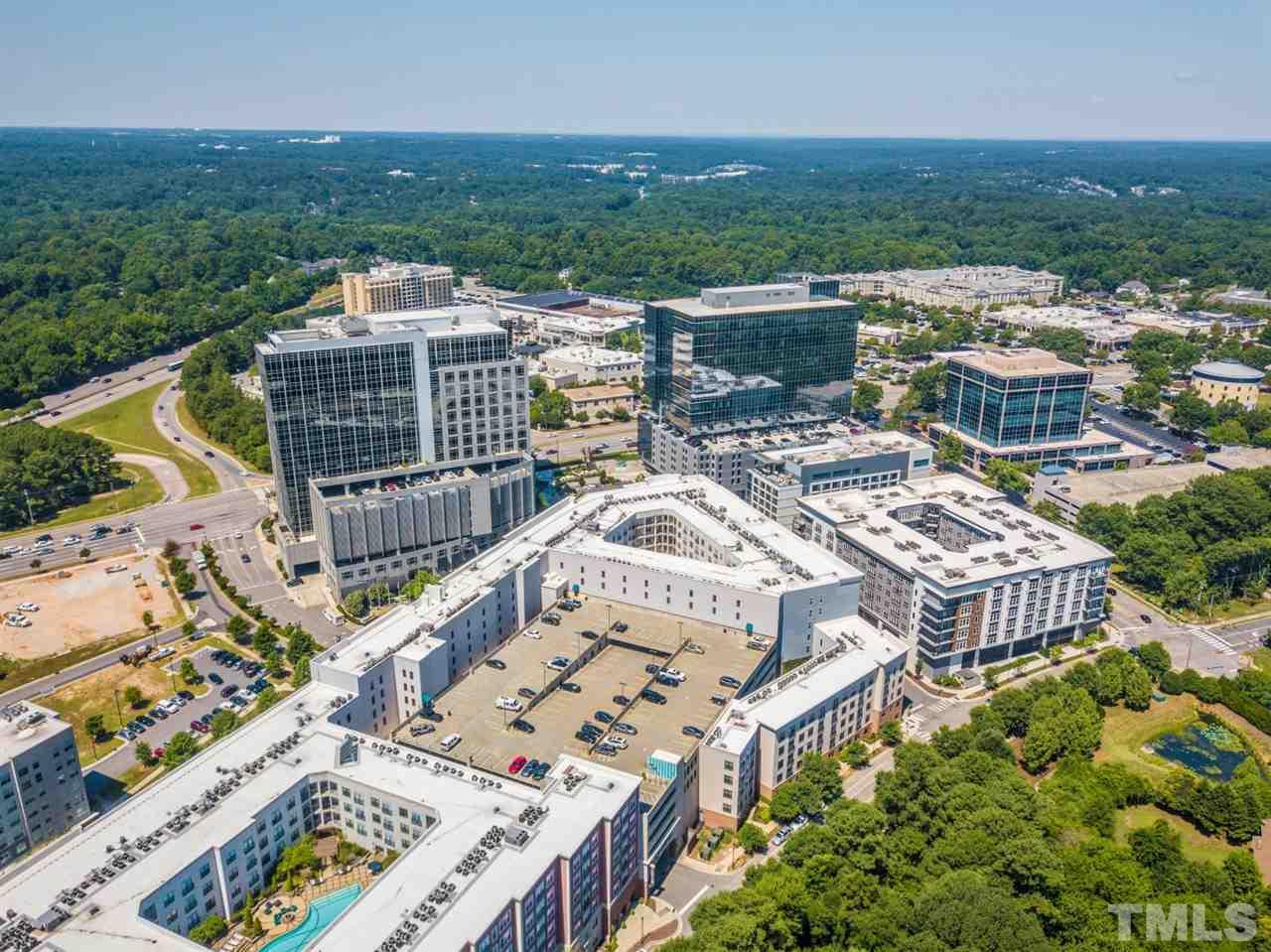 114 Reynolds Road Raleigh, NC 27609 - Photo 11 of 13 a view of a city from a terrace