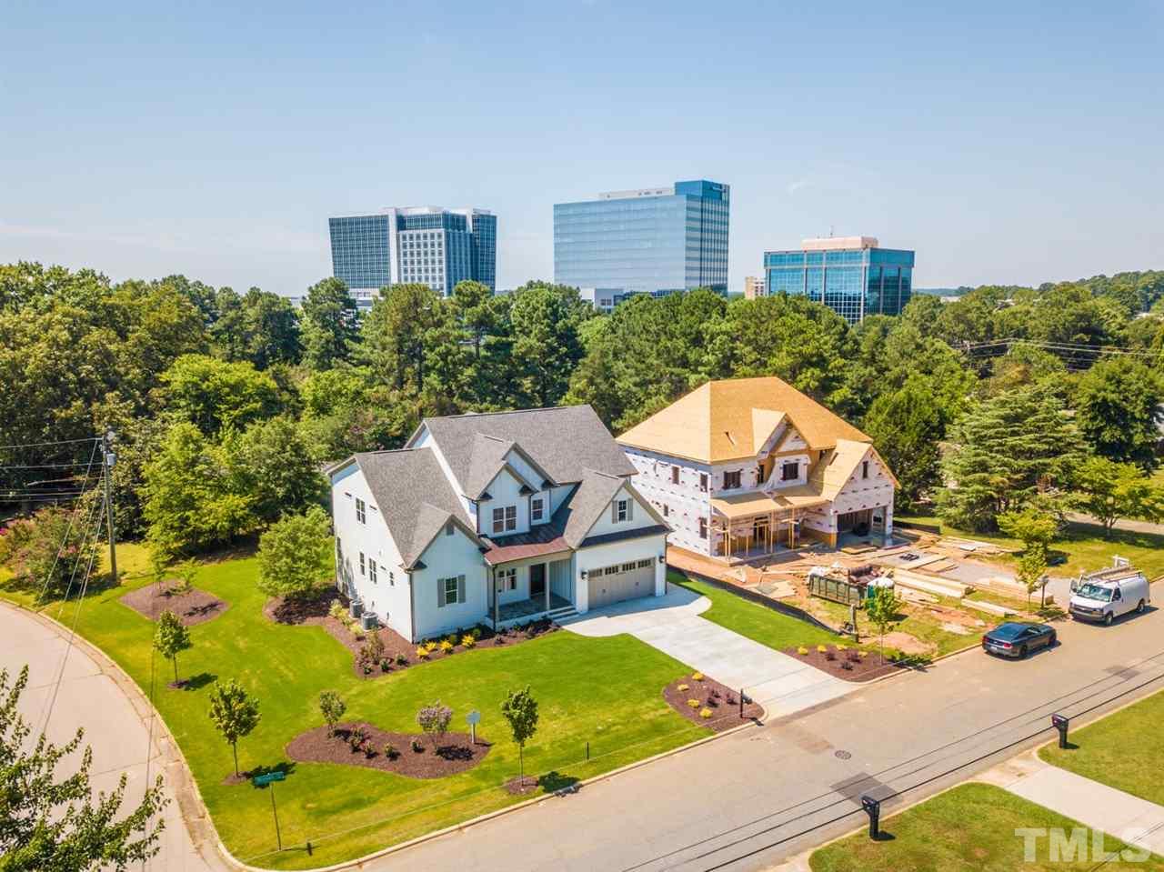114 Reynolds Road Raleigh, NC 27609 - Photo 9 of 13 an aerial view of a house with outdoor space