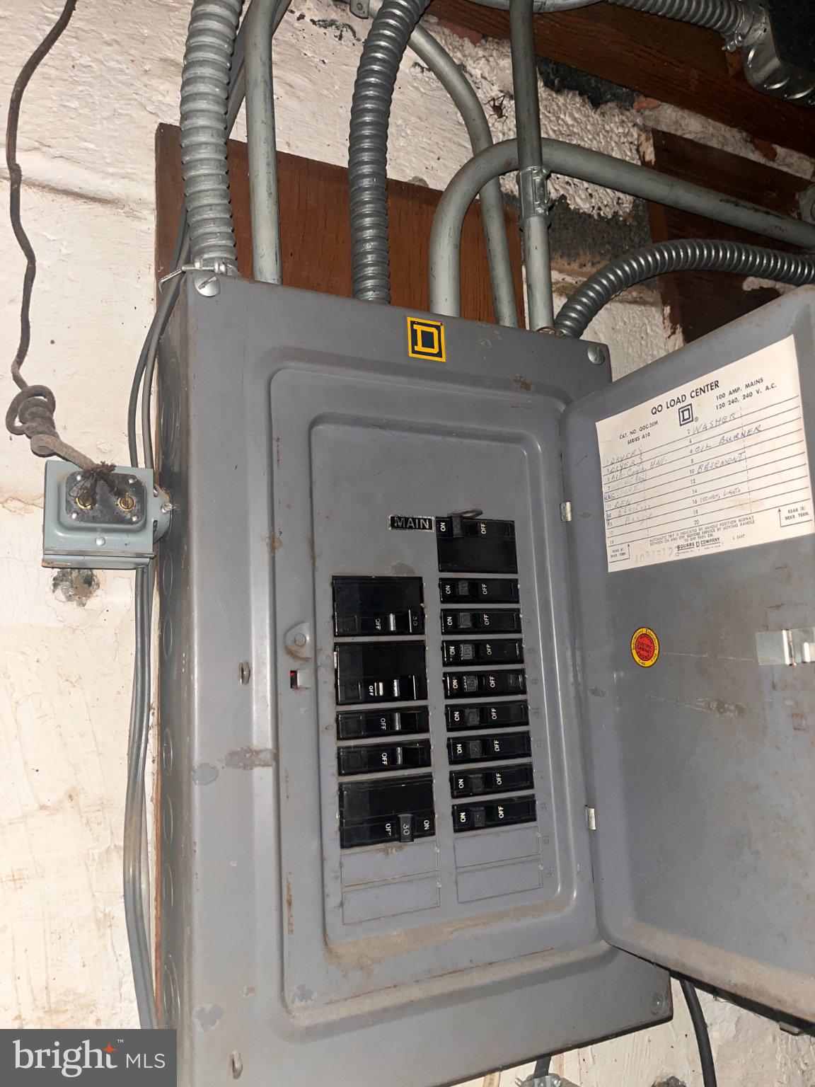 5906 Ayleshire Road Baltimore, MD 21239 - Photo 19 of 41 Circuit panel view.