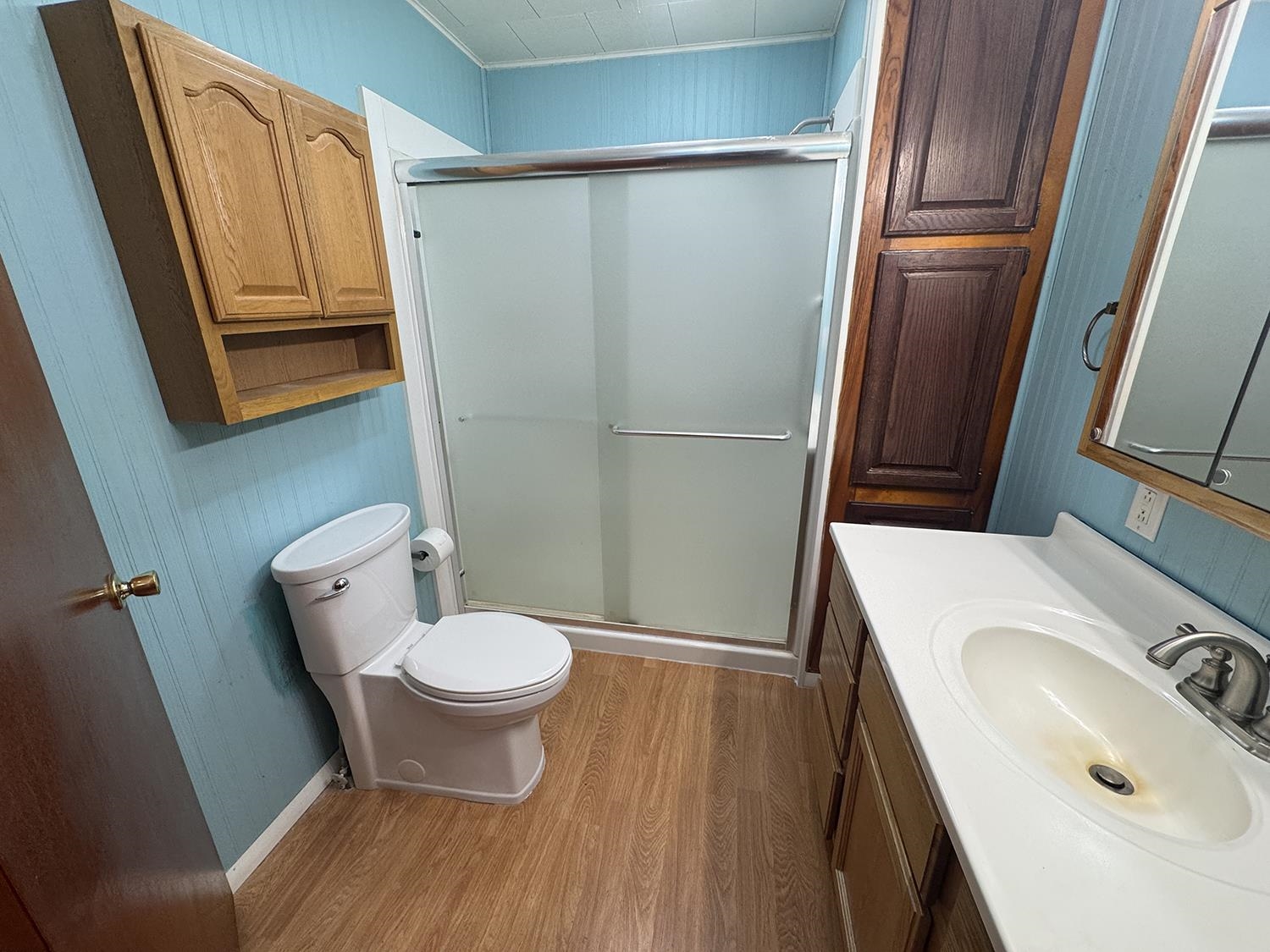 18341 Pleasant Hill Road Mount Carroll, IL 61053 - Photo 28 of 41 a bathroom with a sink and a toilet