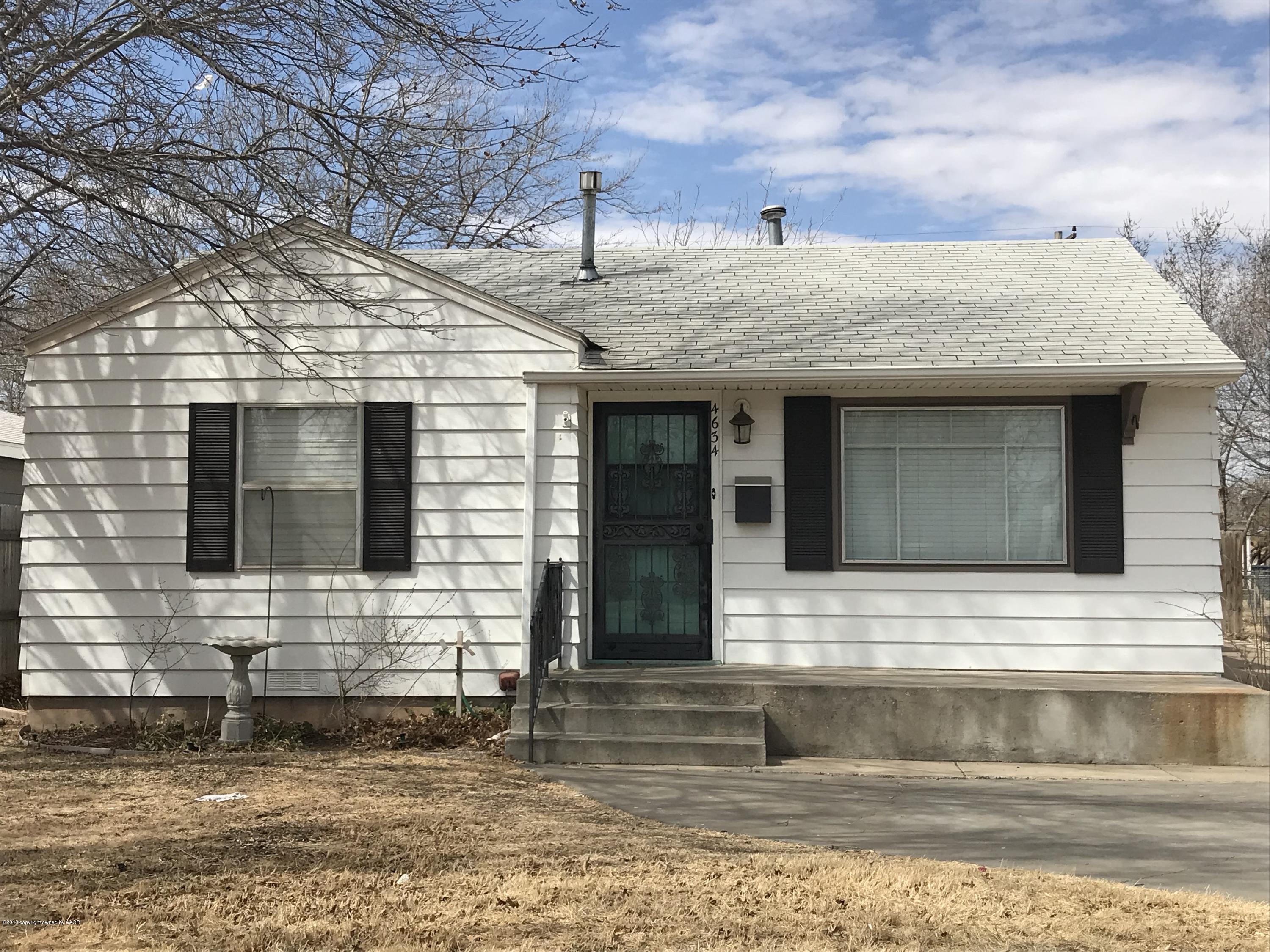 4634 Crockett Street Amarillo, TX 79110 - Photo 1 of 23 FRONT