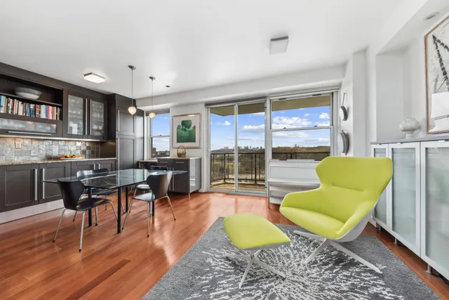 a view of a street in front of a building