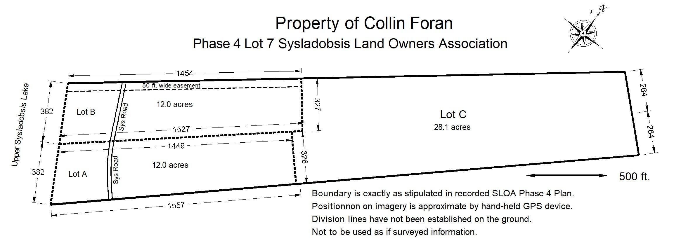 M06-lot18a Sys Road Lakeville, ME 04487 - Photo 22 of 23 Proposed Foran Lot