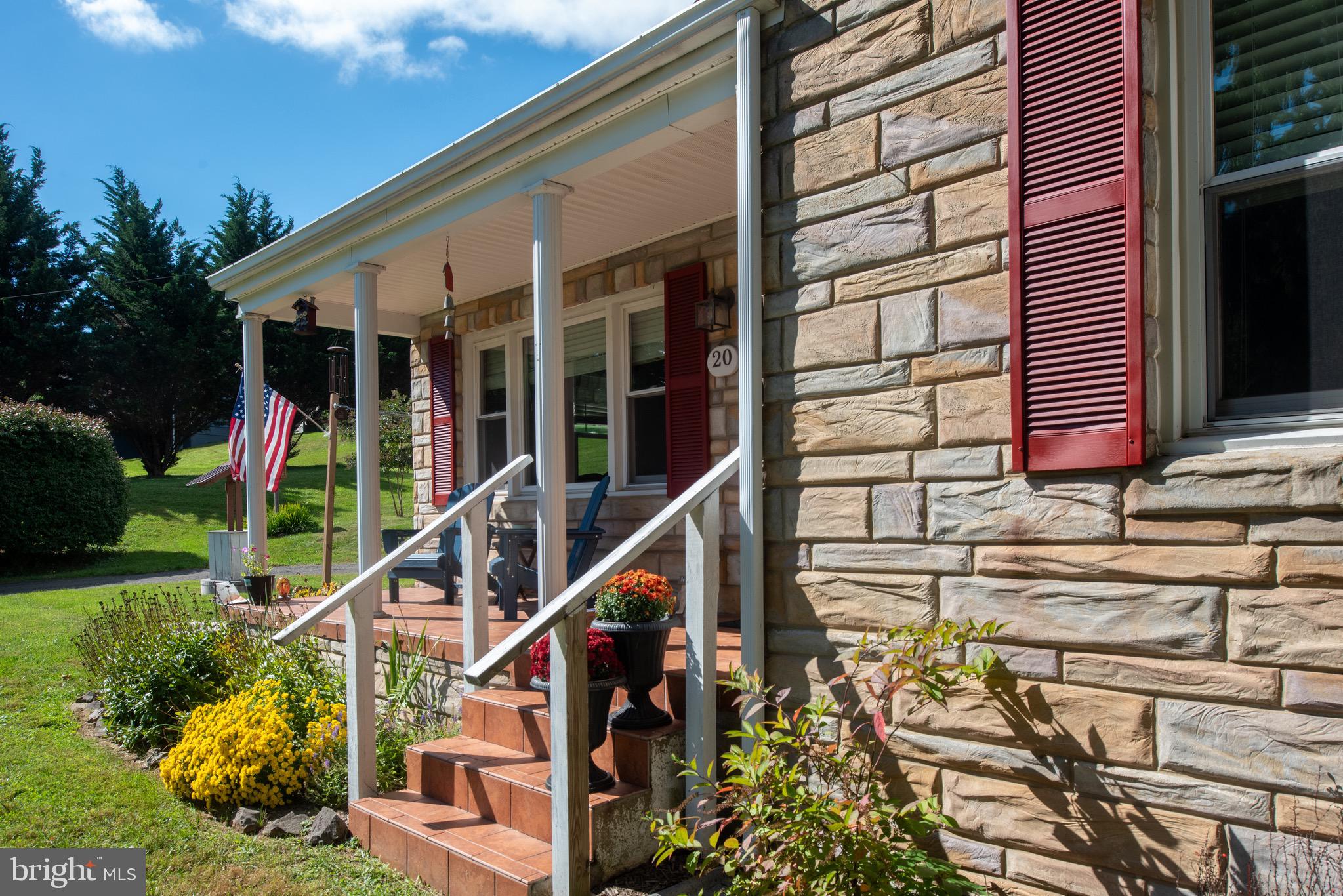 20 Waterfall Road Chester Gap, VA 22623 - Photo 4 of 90 freshly painted exterior shutters