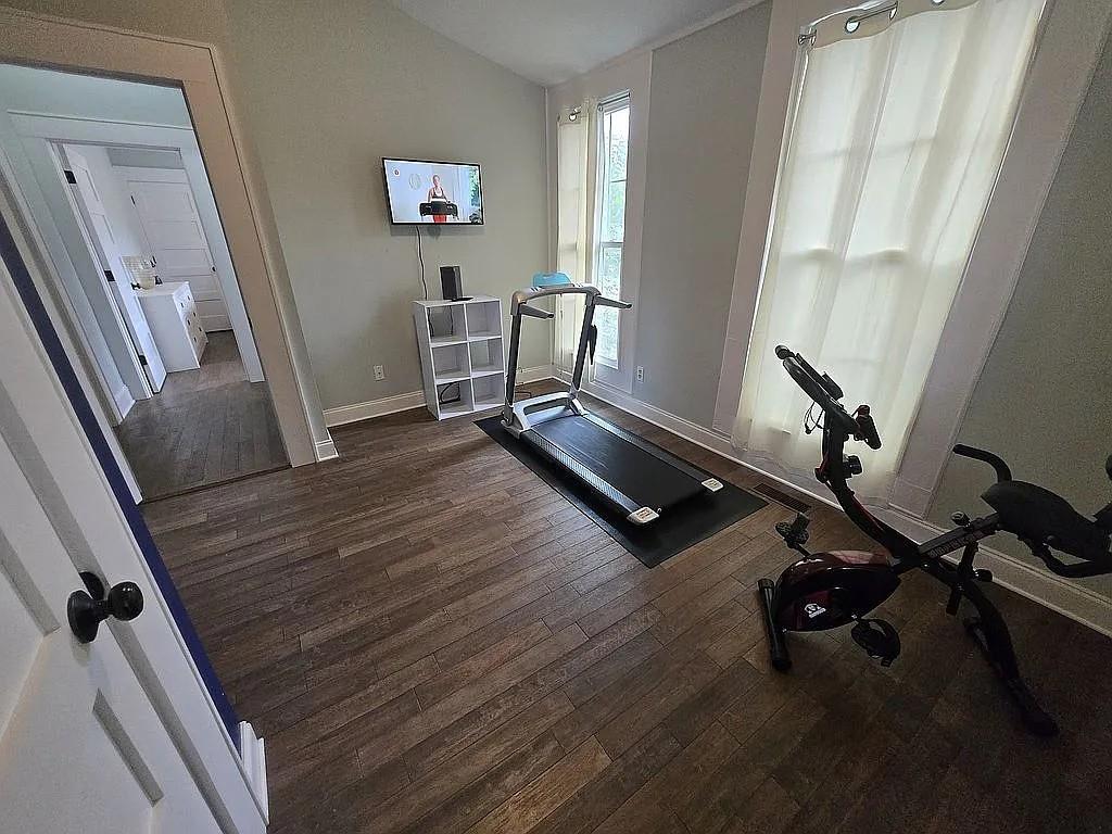 151 South Jackson Street Hartwell, GA 30643 - Photo 8 of 17 a view of a room with gym equipment