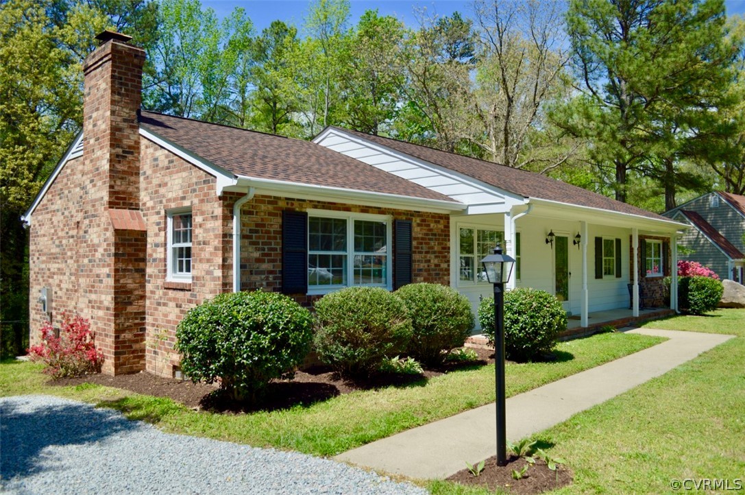 7442 Drexelbrook Road Chesterfield, VA 23832 - Photo 2 of 24 a view of a house with a yard and plants