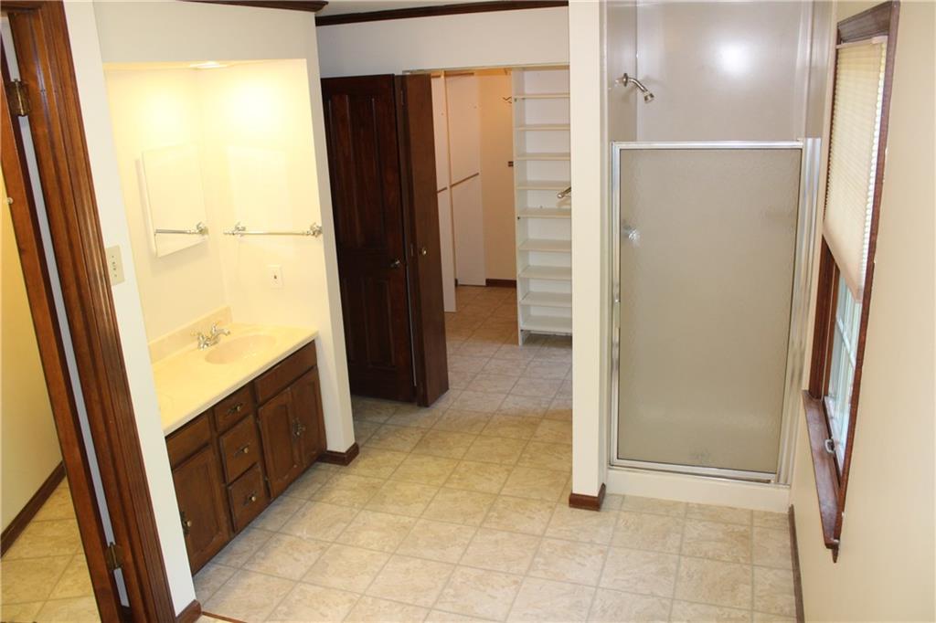 1668 Little Meadow Road Pittsburgh, PA 15241 - Photo 17 of 25 Master bath with doors to walk-in closet.