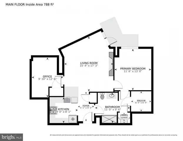 $615,000 | 555 Massachusetts Avenue Northwest, Unit 1215, Washington, DC 20001