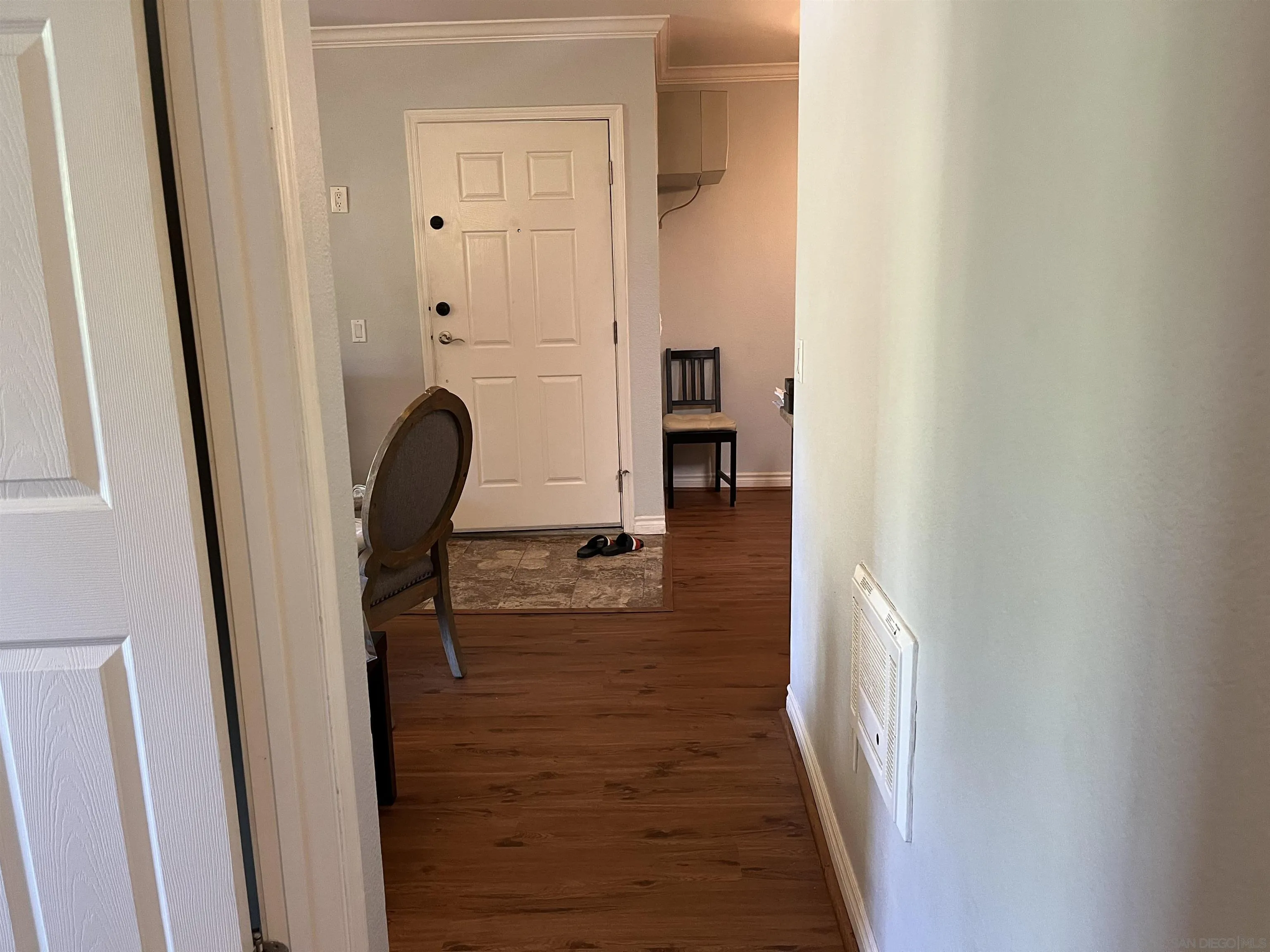 9929 Azuaga Street, Unit F 202 San Diego, CA 92129 - Photo 9 of 18 a view of a bathroom from the hallway
