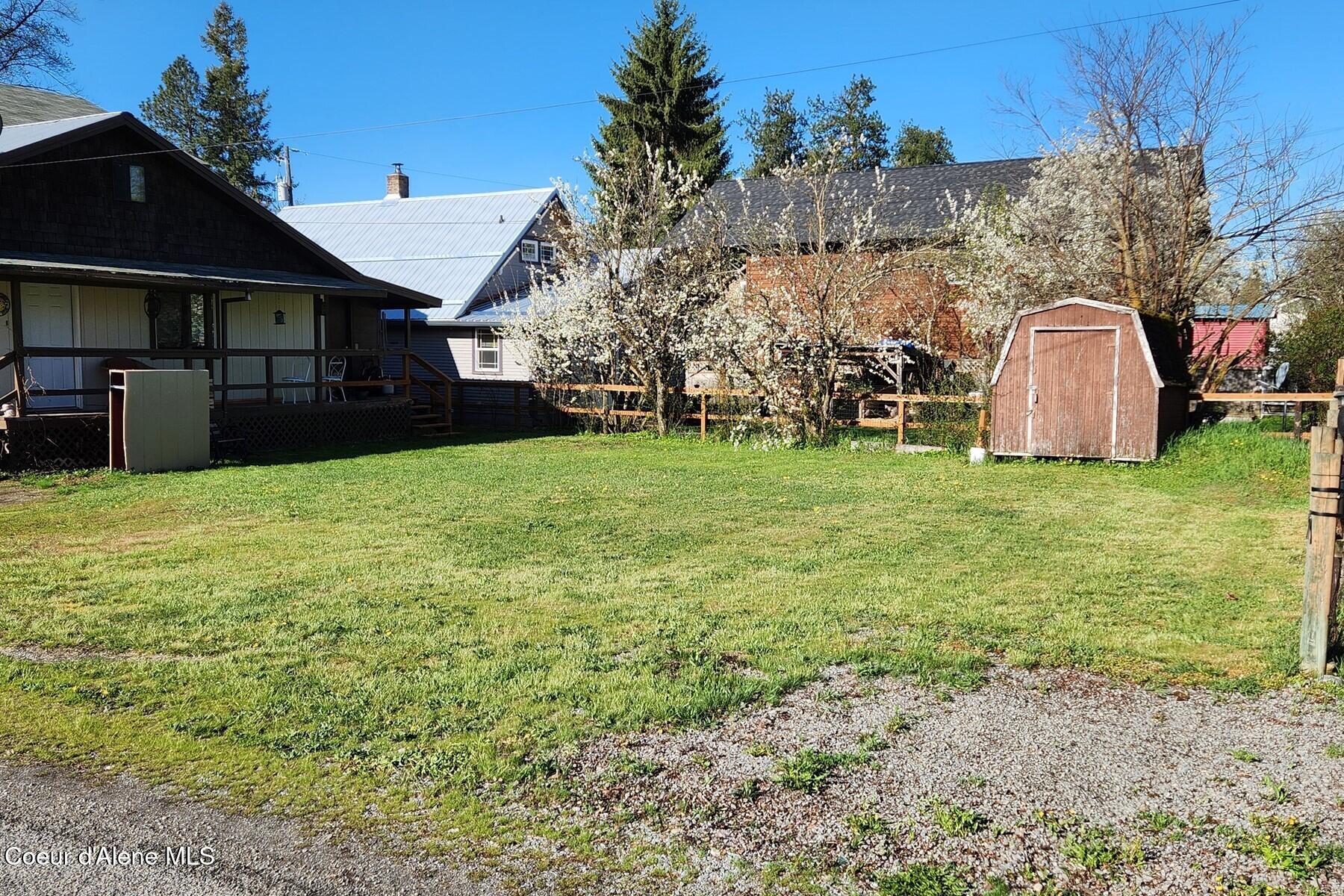 180 3rd Street Priest River, ID 83856 - Photo 2 of 47 Storage Shed and Back Yard