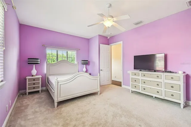 a view of yard with outdoor seating