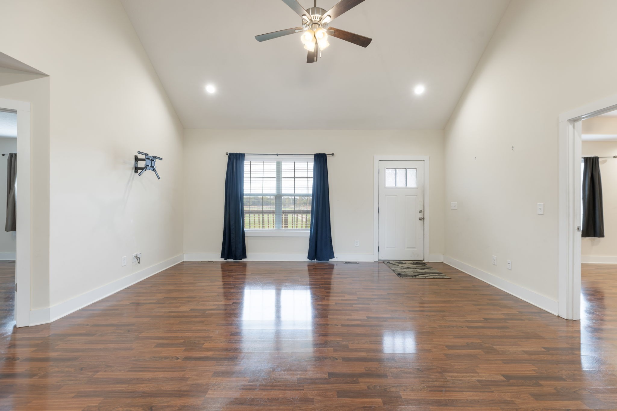735 Belfast Farmington Road Lewisburg, TN 37091 - Photo 10 of 56 wooden floor in an empty room with a window