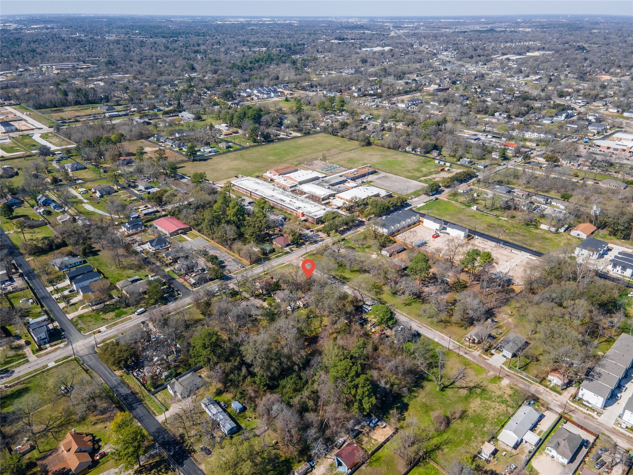 5922 Knox Street Houston, TX 77091 - Photo 6 of 10 an aerial view of multiple house
