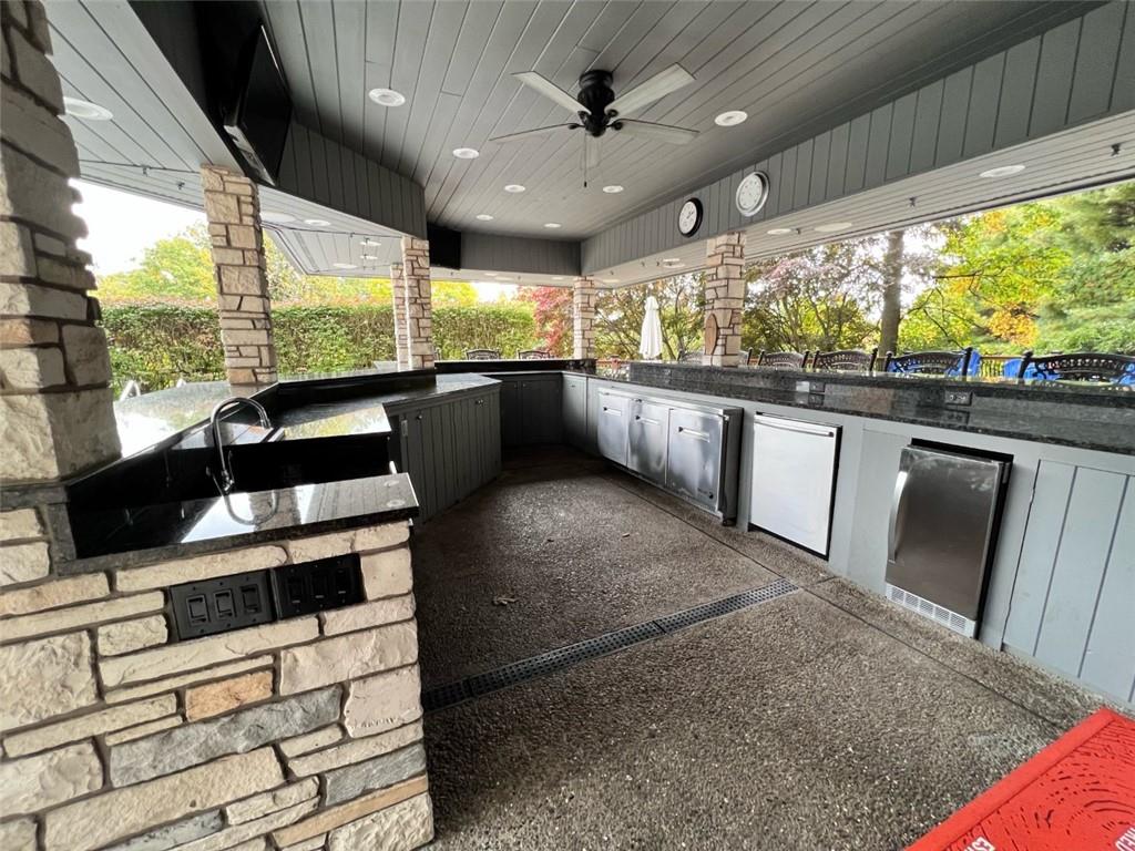 207 Forest Ridge Road Indiana, PA 15701 - Photo 23 of 25 a large white kitchen with a large window