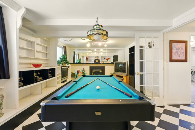 1188 600 East Logan, UT 84341 - Photo 11 of 16 Playroom featuring tile patterned floors and billiards table