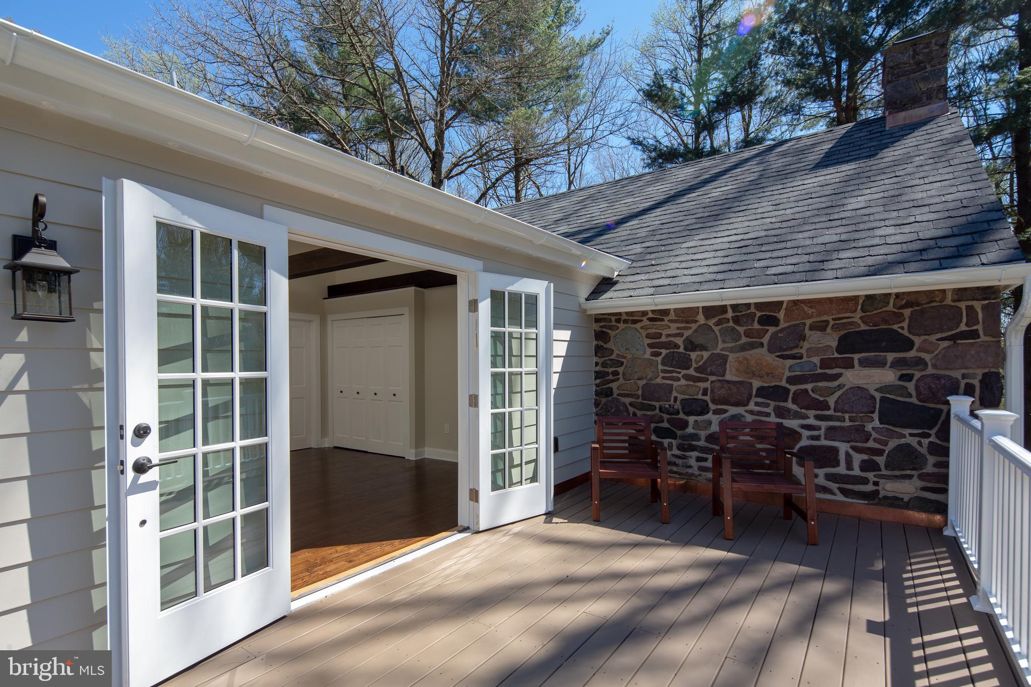 6609 Paxson Road New Hope, PA 18938 - Photo 22 of 36 Master bedroom deck
