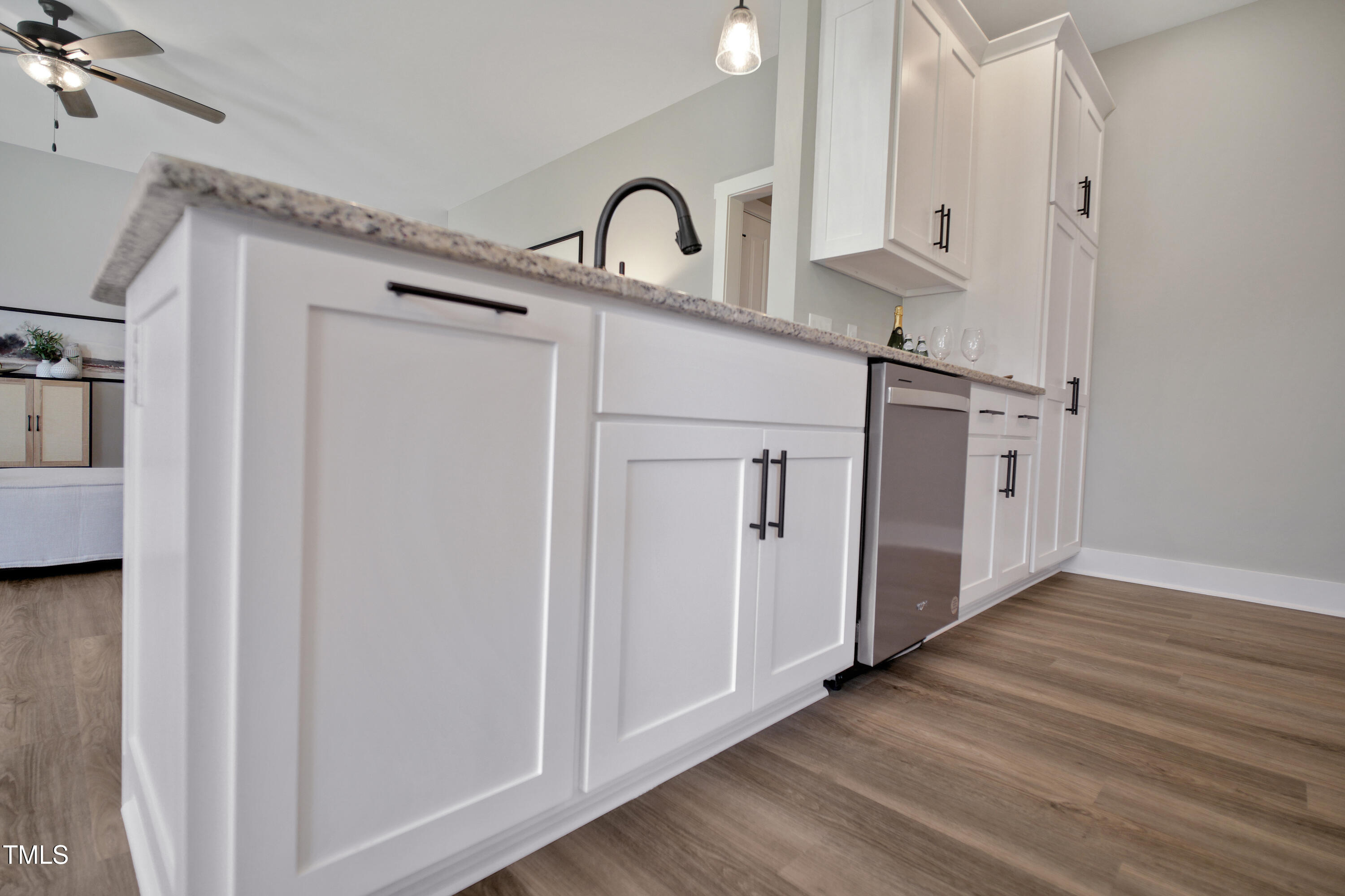 101 Sand Trap Lane Clinton, NC 28328 - Photo 13 of 49 a area with wooden floor and white wall