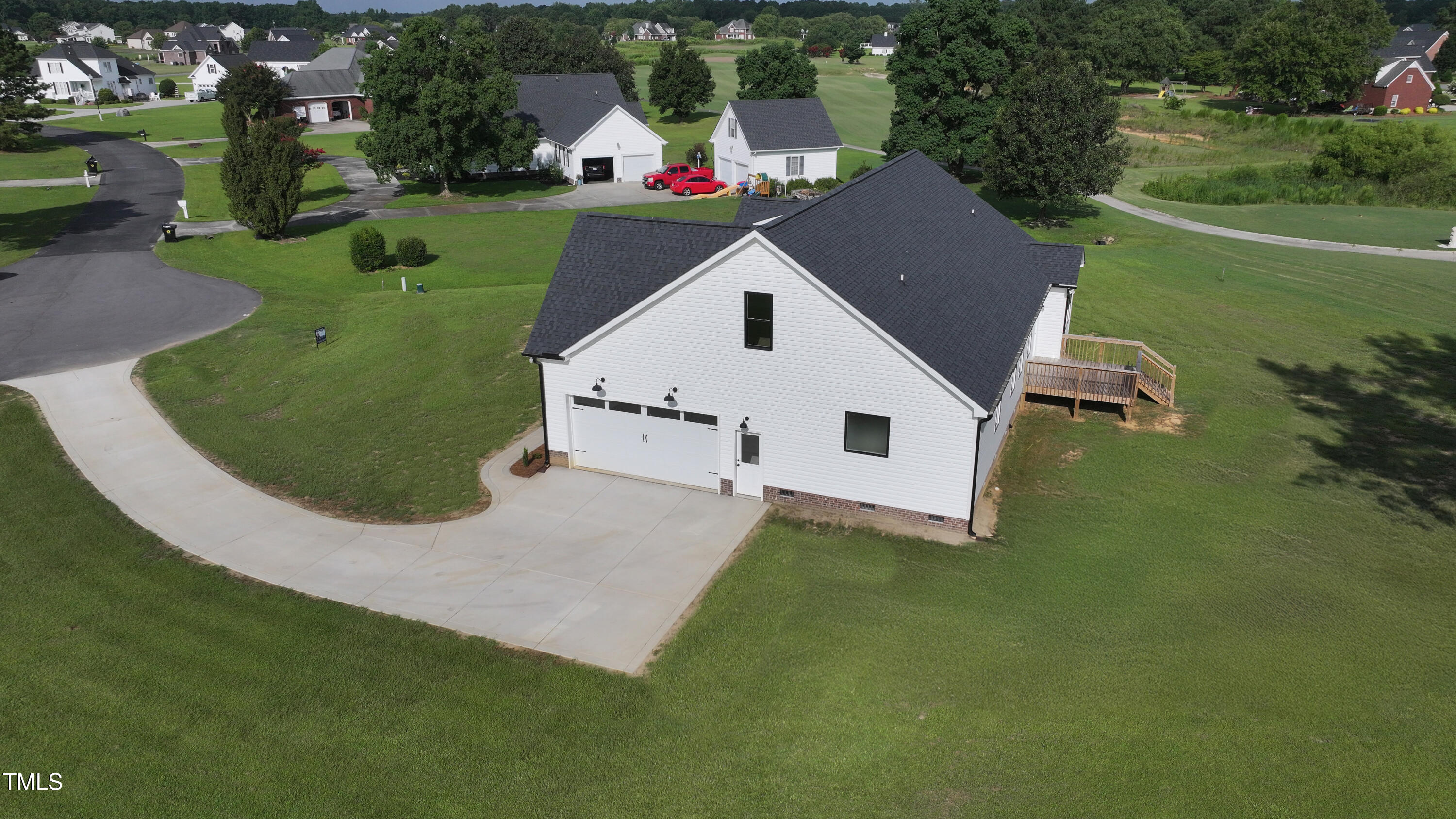 101 Sand Trap Lane Clinton, NC 28328 - Photo 45 of 49 an aerial view of a house