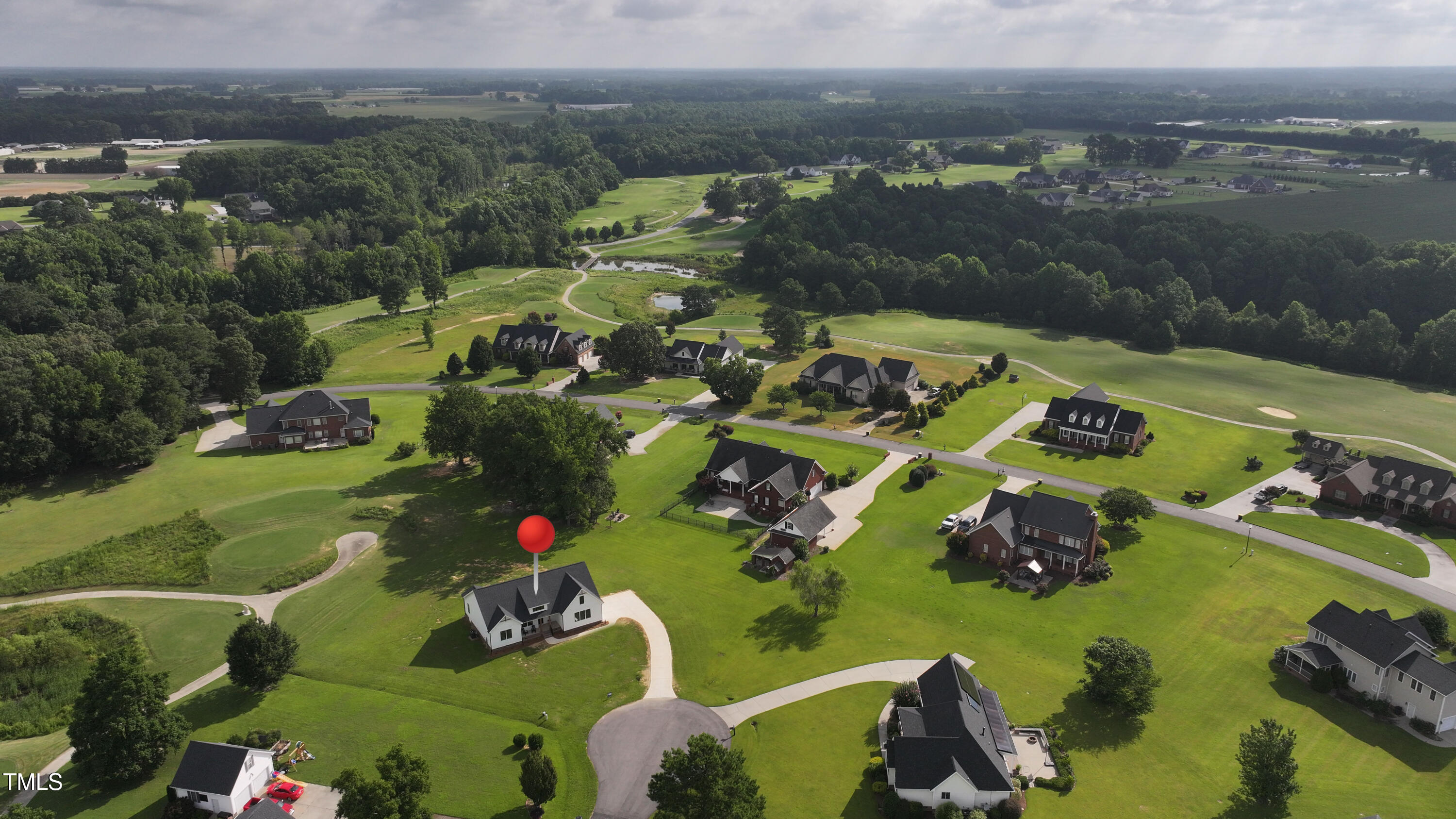 101 Sand Trap Lane Clinton, NC 28328 - Photo 7 of 49 an aerial view of a golf course with outdoor space