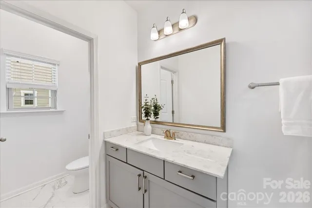 a view of small space with racks on the wall