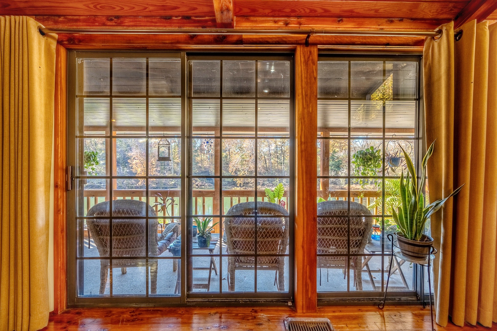 999 Rainbow Lake Road Waynesboro, TN 38485 - Photo 3 of 44 a view of a glass door with a view of the house