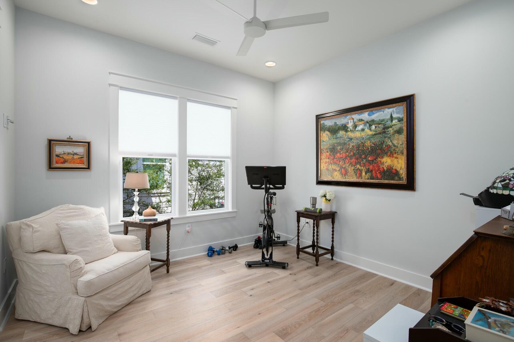 91 Catface Dr Inlet Beach Inlet Beach, FL 32461 - Photo 17 of 23 a living room with furniture and a flat screen tv