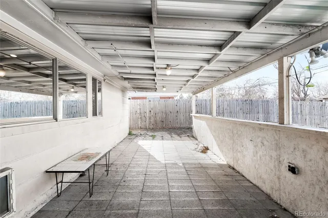 a view of a backyard of a house