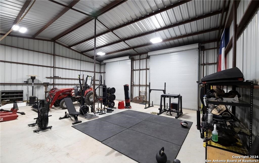 345 Laguna Road Bandera, TX 78003 - Photo 25 of 35 a view of a room with gym equipment