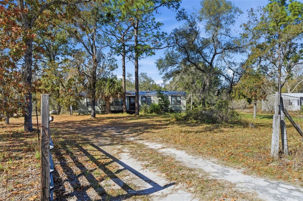 8045 Indian Trail Road Weeki Wachee, FL 34613 - Photo 43 of 49 a view of a yard with trees