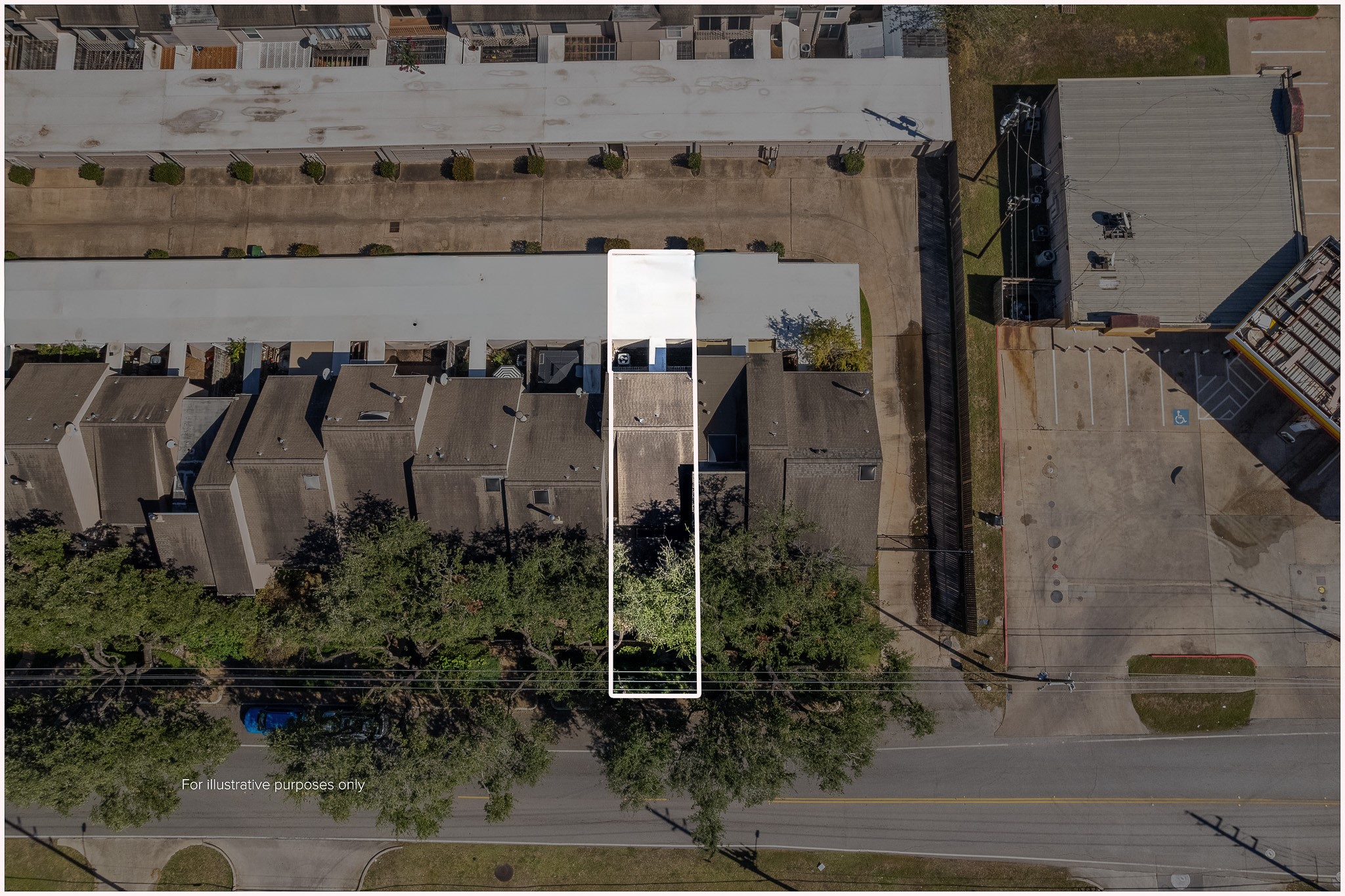 5814 Langfield Road, Unit 5814 Houston, TX 77092 - Photo 30 of 35 a view of a house with a garden