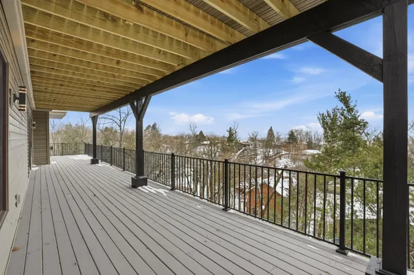 a view of a livingroom with a window