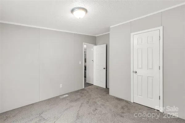 an empty room with a natural light
