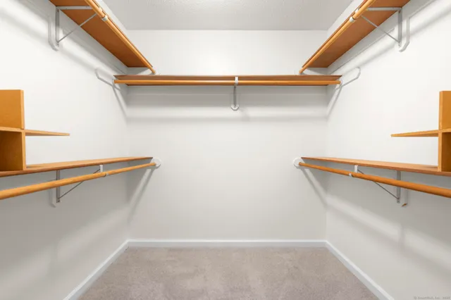 a view of walk in closet