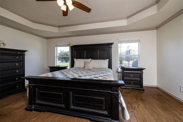 a bathroom with a sink vanity and mirror