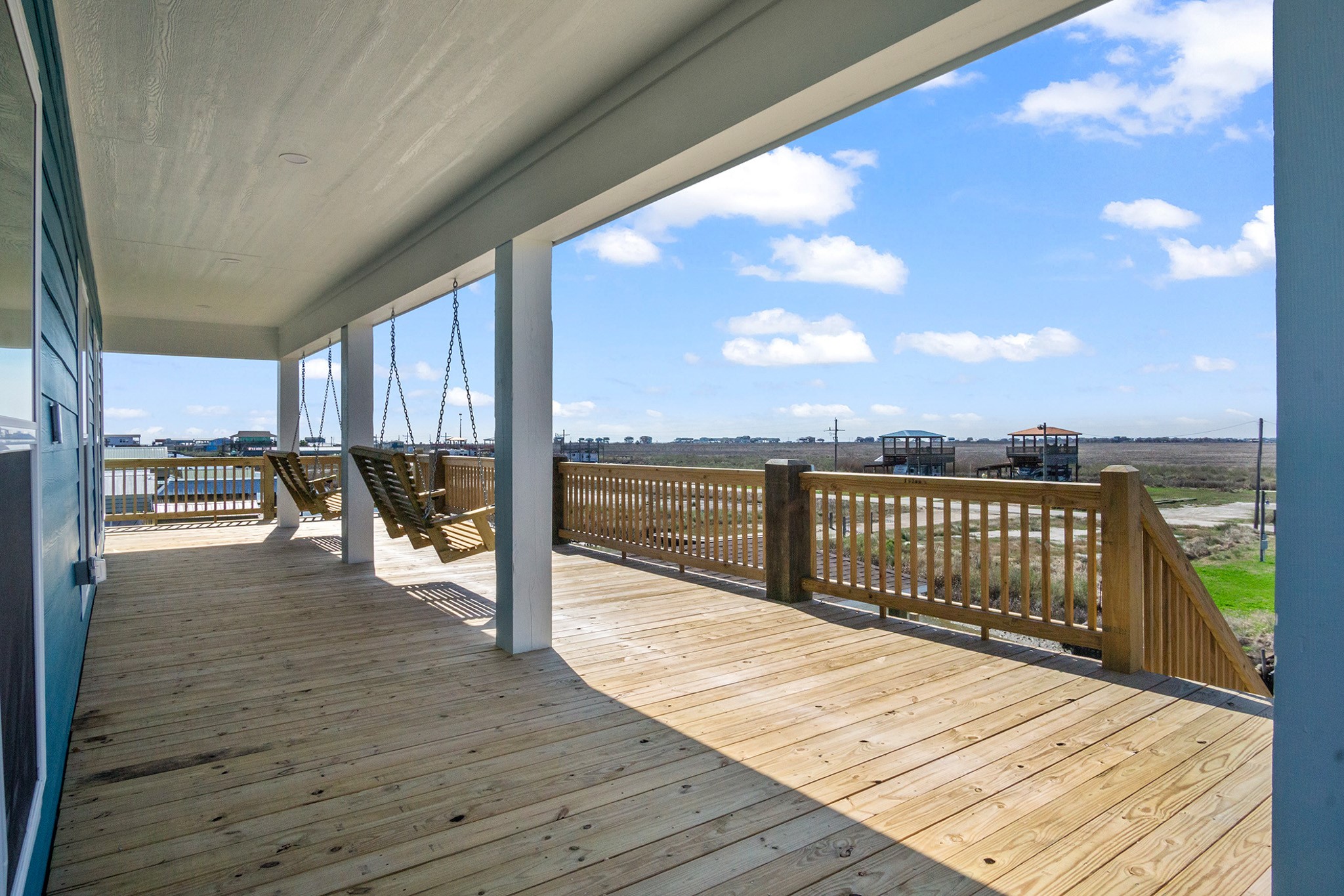 1297 Mabry Port Bolivar, TX 77650 - Photo 27 of 38 a view of a terrace