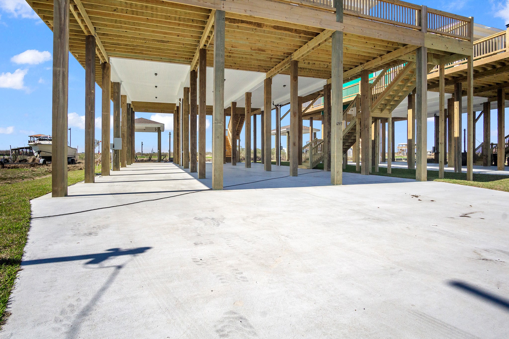 1297 Mabry Port Bolivar, TX 77650 - Photo 34 of 38 a view of outdoor space