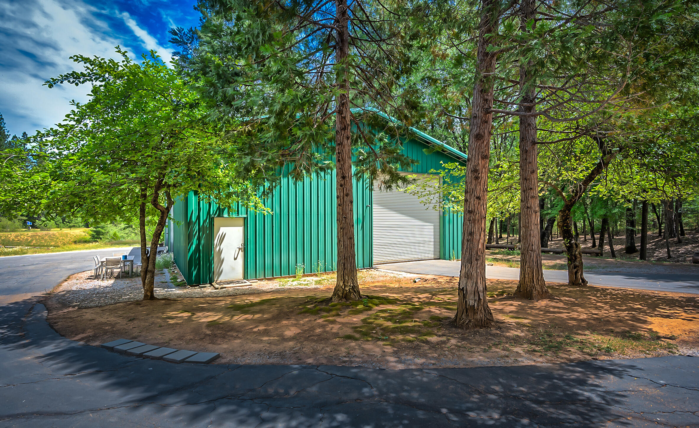 29230 Fenders Ferry Road Bella Vista, CA 96008 - Photo 42 of 60 a view of a house with backyard and trees