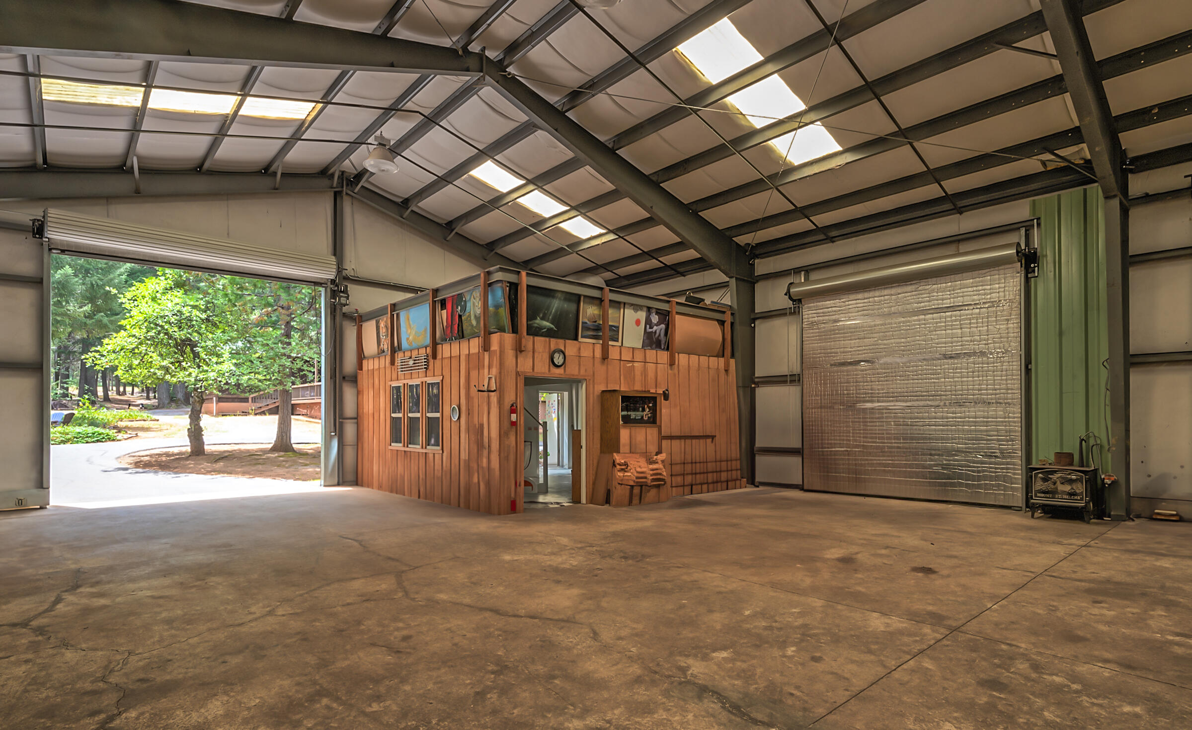 29230 Fenders Ferry Road Bella Vista, CA 96008 - Photo 46 of 60 a view of empty room with wooden walls
