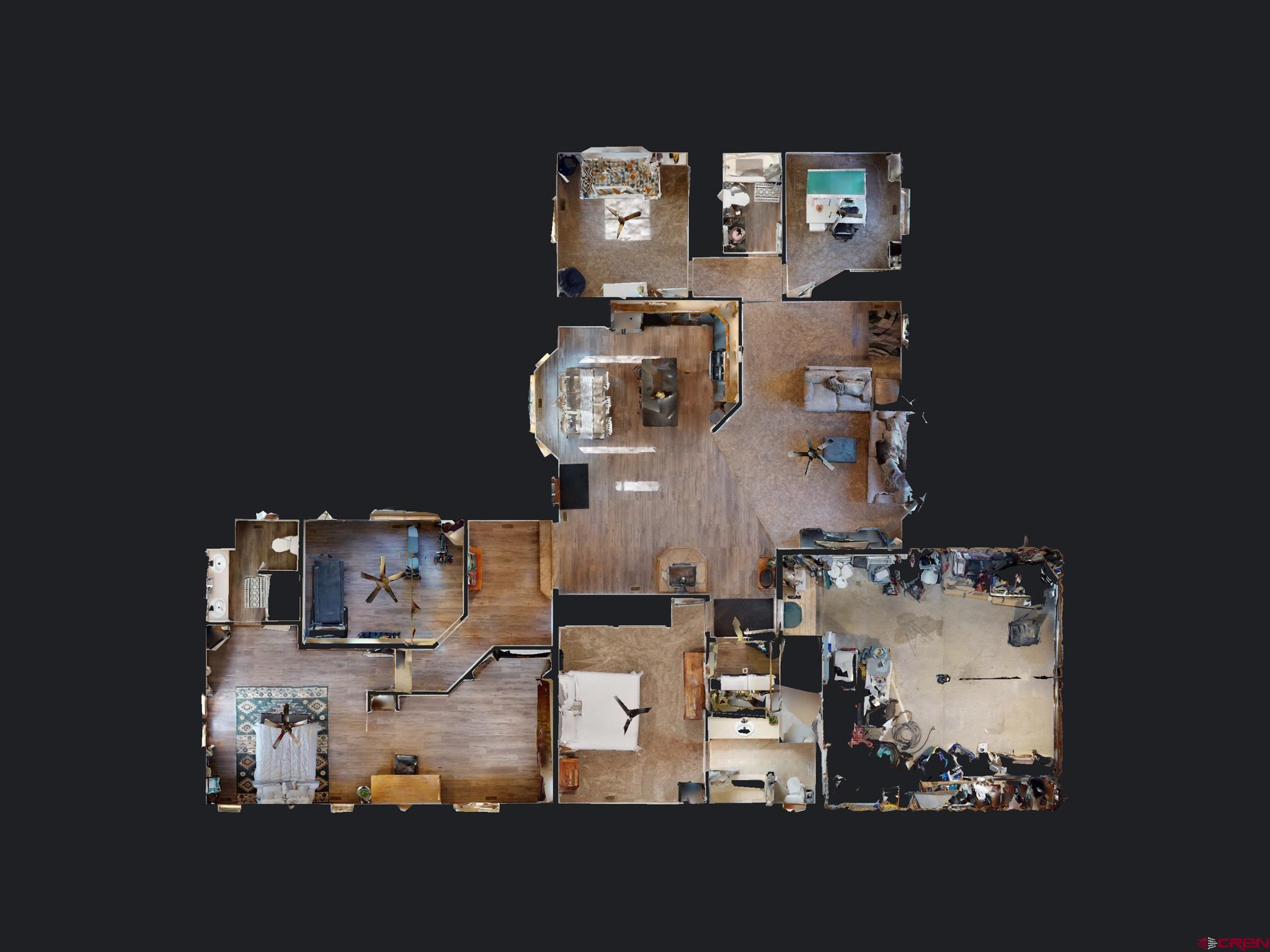 1819 Rolling Road Cortez, CO 81321 - Photo 32 of 35 an aerial view of a house with outdoor space