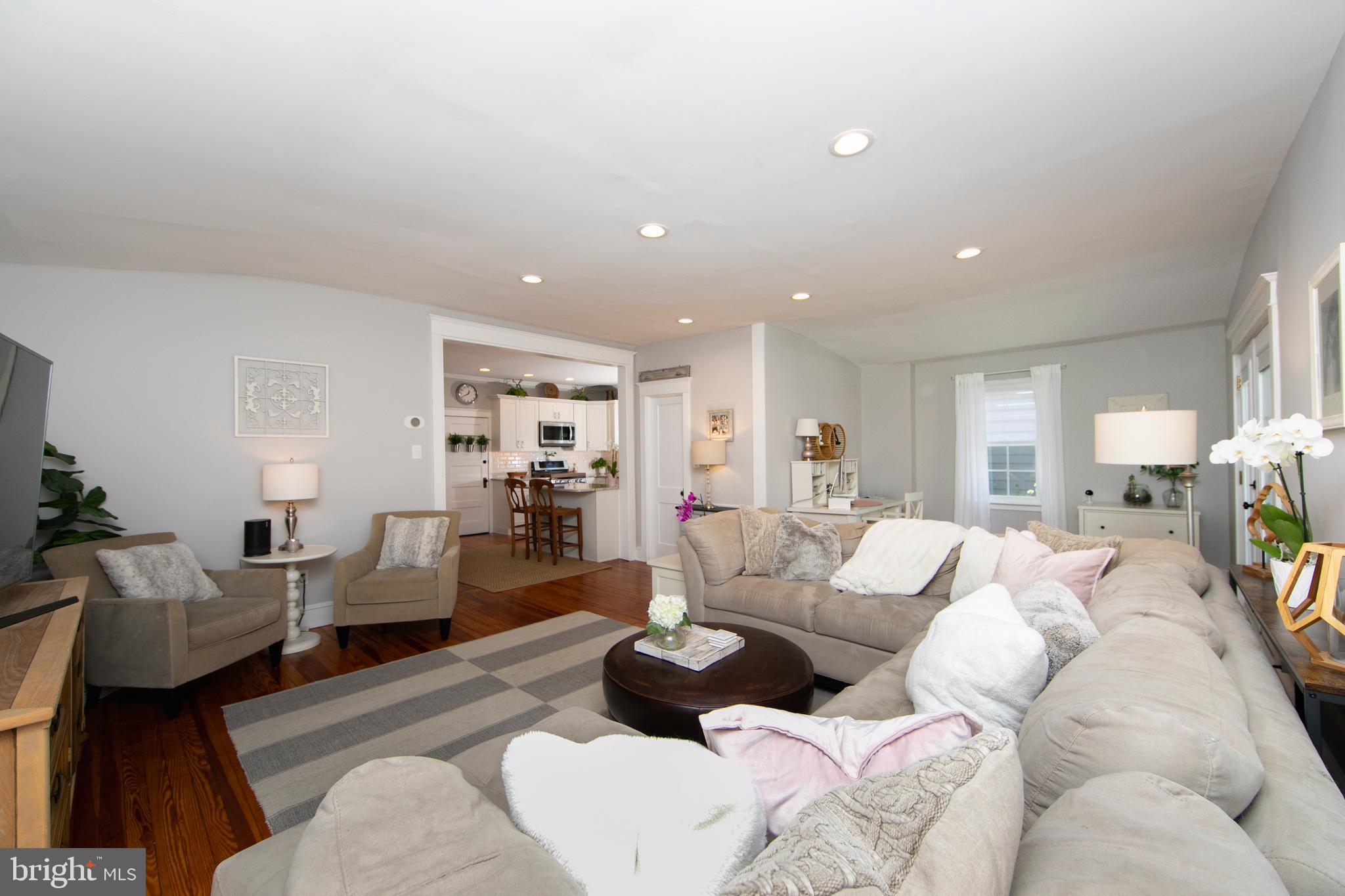 403 Belmont Avenue Haddonfield, NJ 08033 - Photo 22 of 47 a living room with furniture and a wooden floor