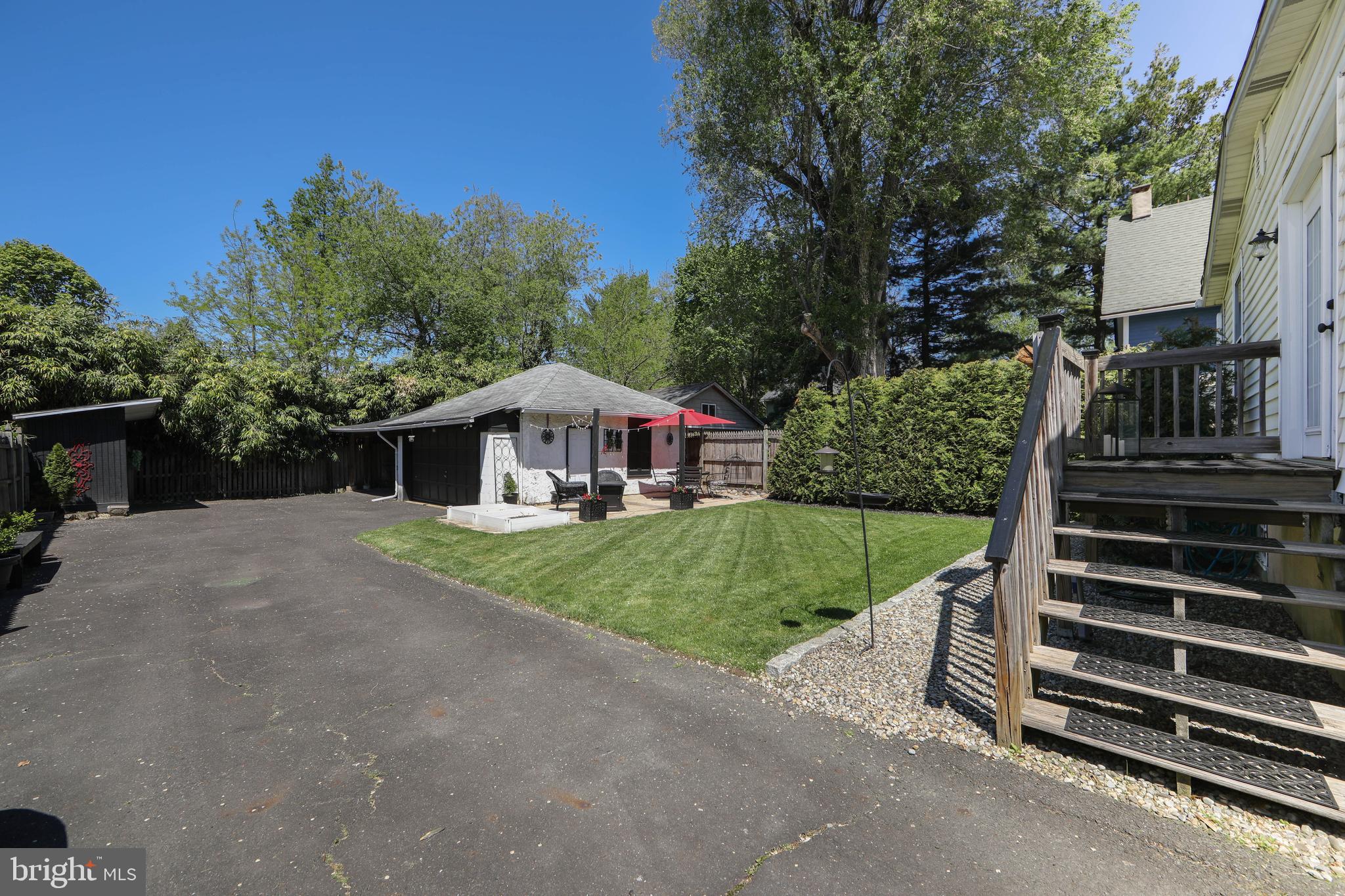 403 Belmont Avenue Haddonfield, NJ 08033 - Photo 40 of 47 a view of a house with a yard