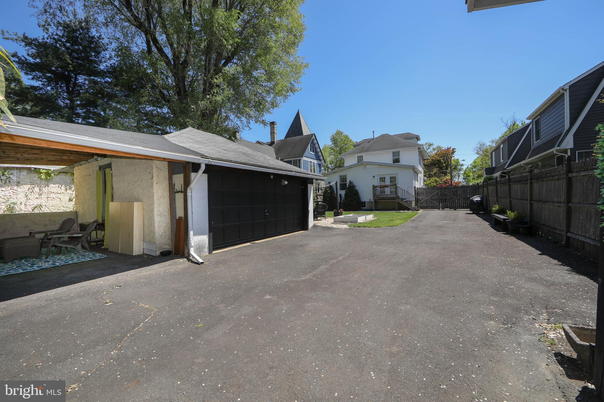 403 Belmont Avenue Haddonfield, NJ 08033 - Photo 45 of 47 a view of a house with backyard and parking