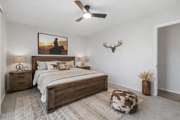 a view of a balcony with wooden floor