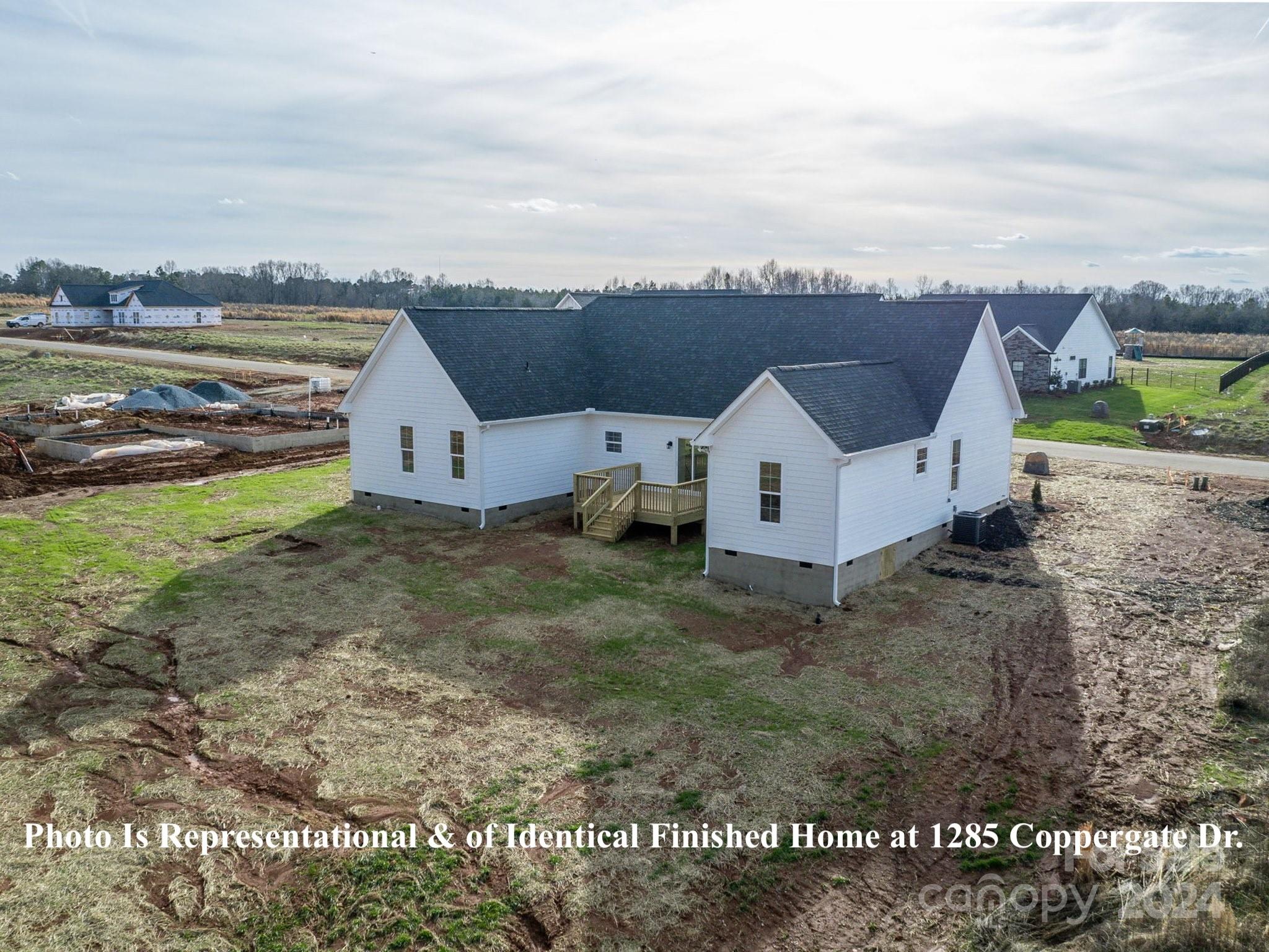 1375 Coppergate Drive Salisbury, NC 28147 - Photo 32 of 41 a view of a house with a yard