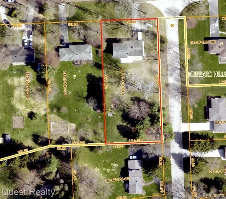 6959 Hubbard Road Clarkston, MI 48348 - Photo 44 of 44 plat of Hubbard.jpg