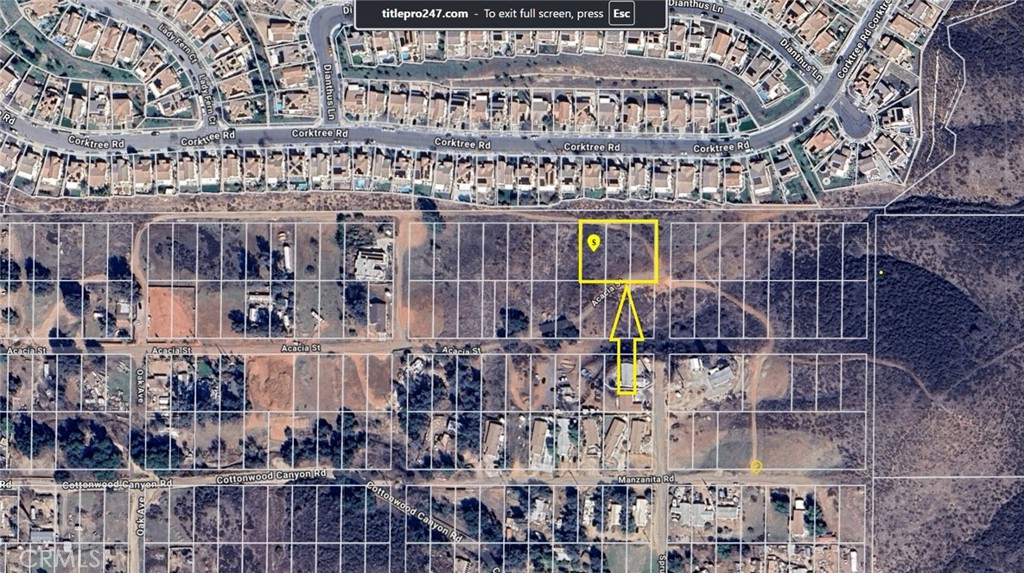 B Hemlock Street Wildomar, CA 92584 - Photo 16 of 17 a view of a large building with a lot of plants and trees